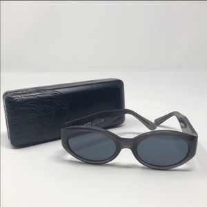 gianni versace vintage gray sunglasses